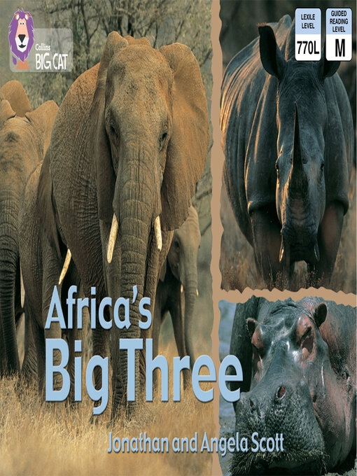 Cover image for Collins Big Cat – Africa's Big Three